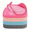 Mini Colorful Microfiber Makeup Remover Cloths (12-Pack)