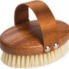 Dual-Action Bristle Dry Body Brush